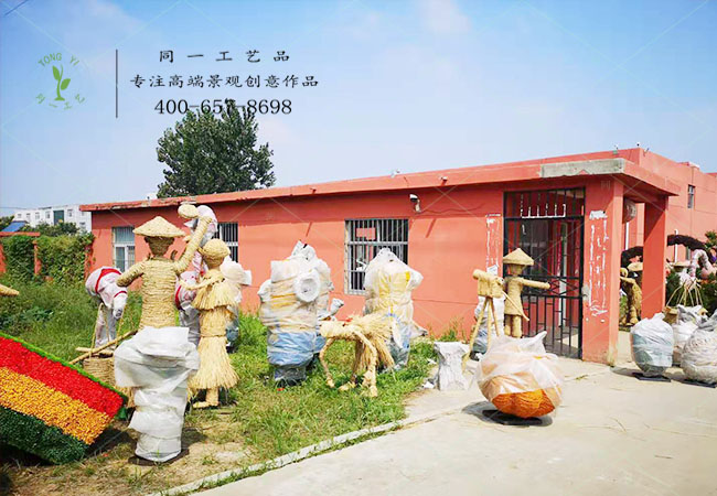 浙江建德稻草工藝品發(fā)貨